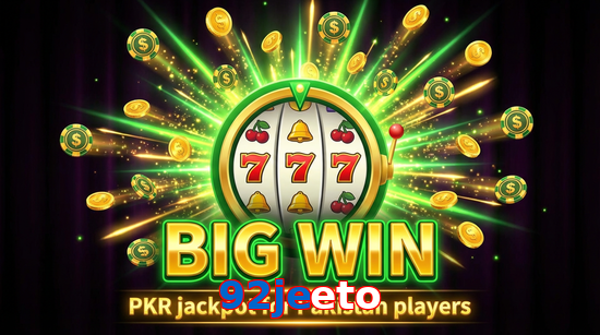Big win animation on 92Jeeto slot game